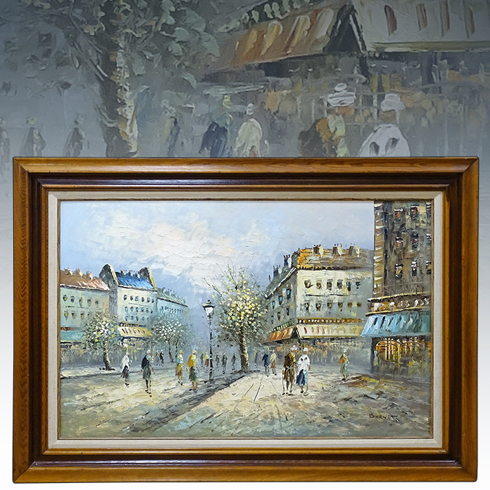 캐롤라인 버네트(burnett) 프랑스 풍경화(캔버스유화)