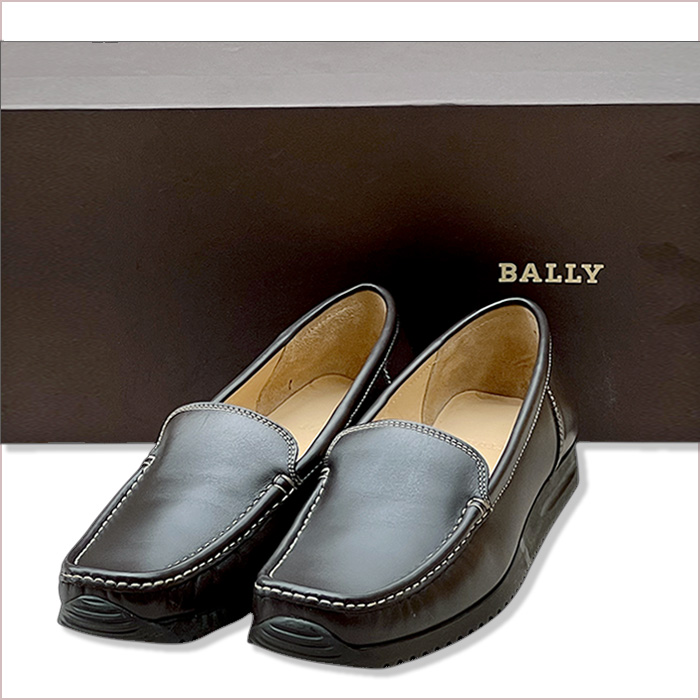 발리(BALLY) moka calf plain 미사용 슈즈(240m)