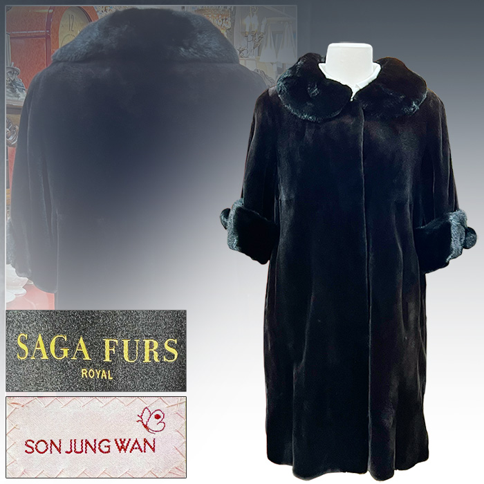 손정완 사가SAGA FURS 쉬어드 밍크코트(넉넉한55)