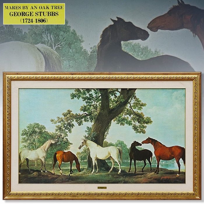 조지 스텁스(George Stubbs)프린팅 대형액자(채색)