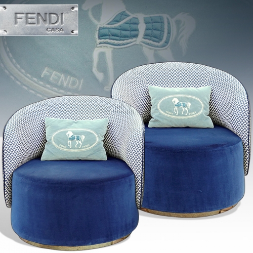 최고급 FENDI casa 펜디 카사 회전소파2EA(사용짧음)