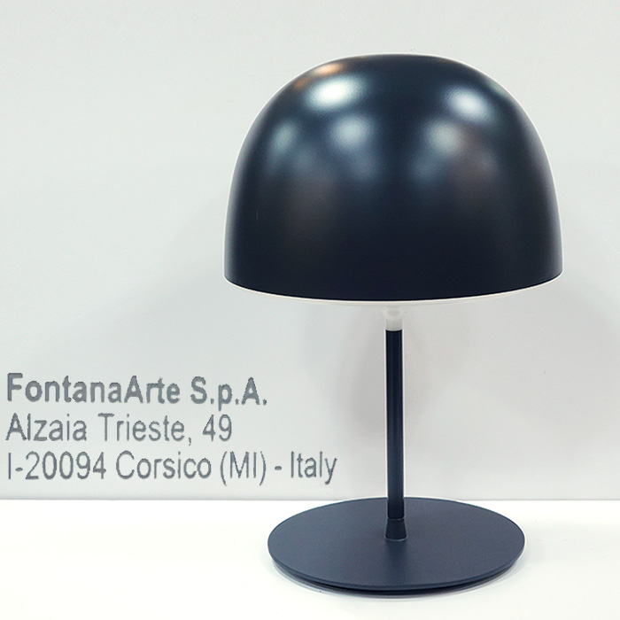 이태리 폰타나 아르떼(fontana arte)체셔 블랙램프