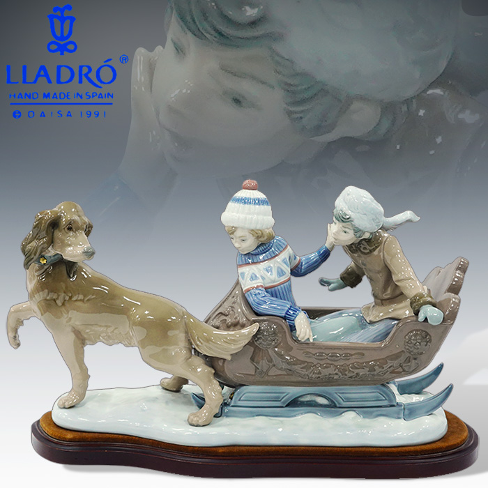 스페인 야드로 피겨린-Sleigh Ride 썰매타기#5037