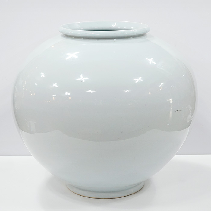 고선 박인원 달항아리 백자(45x41cm)
