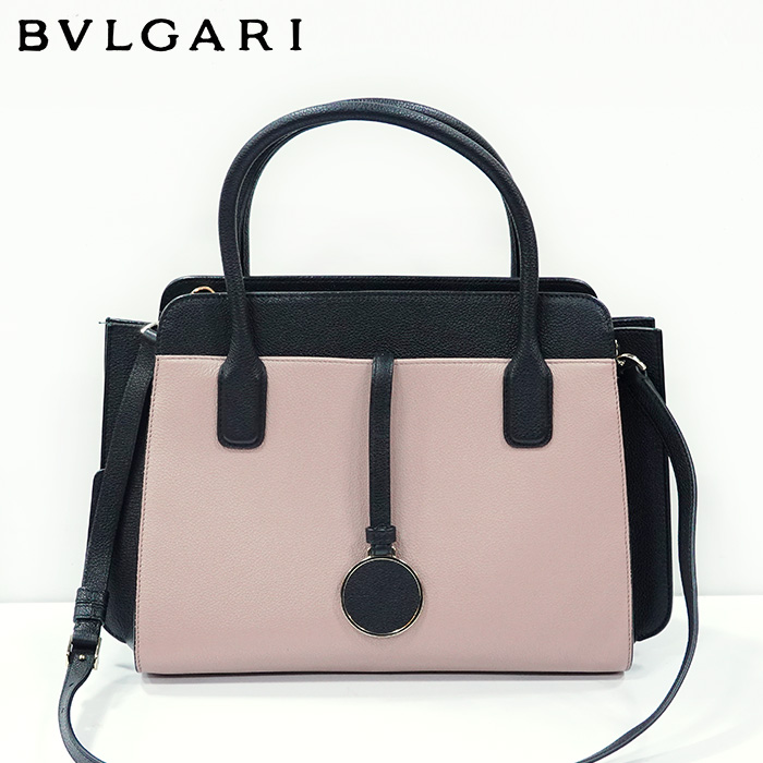BVLGARI 불가리 알바 가죽 투웨이 숄더백