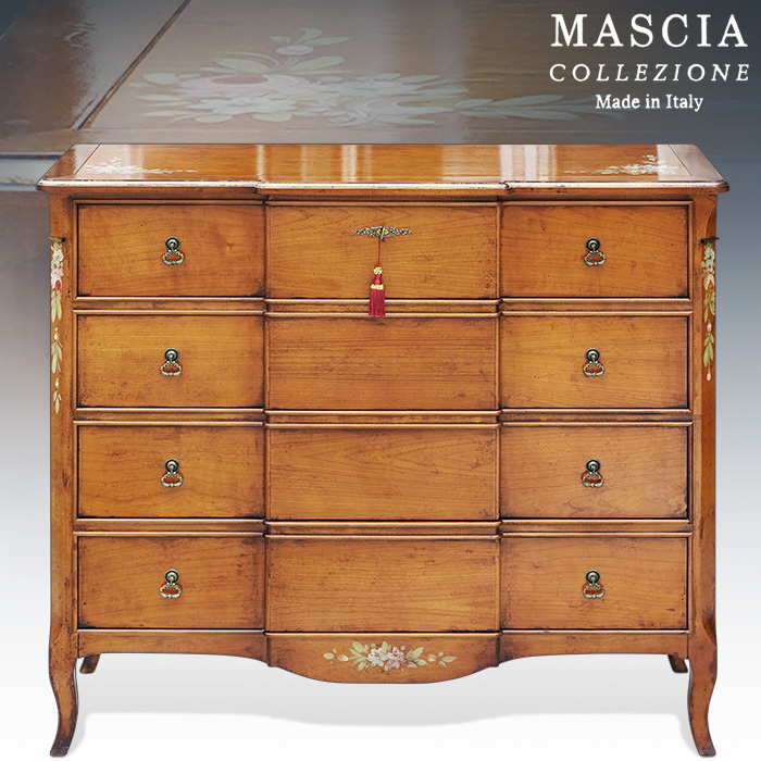 이태리산 MASCIA 마샤 페인팅 4단서랍장