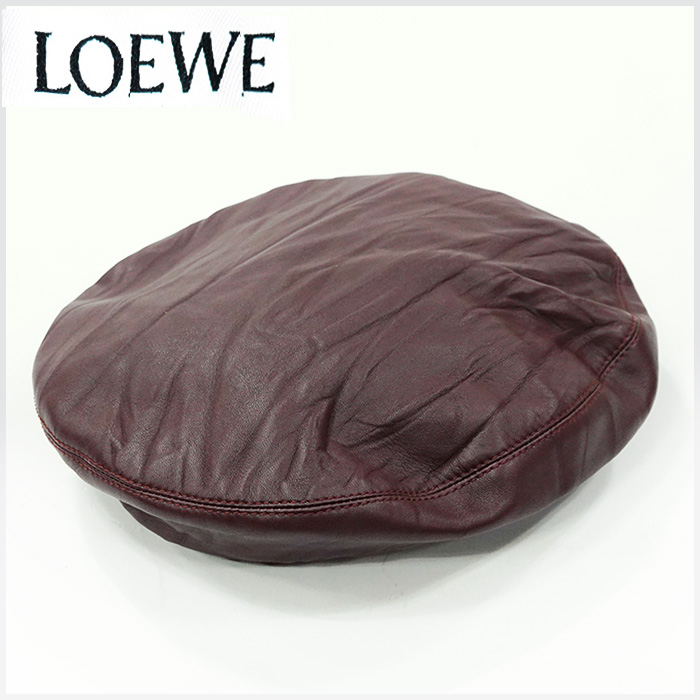 LOEWE 로에베 베레모 모자