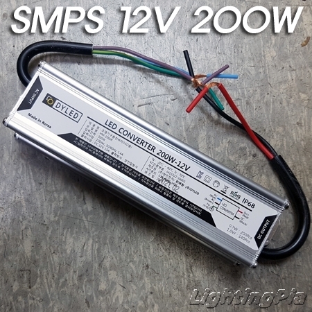 현민 SMPS 12V 200W 방수형 IP68/슬림형