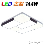 아스텔크로스퍼즐 직사각小 혼합 거실등 LED 144W(W750mm)