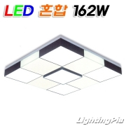 아스텔크로스퍼즐 정사각小 혼합 거실등 LED 162W(W750mm)