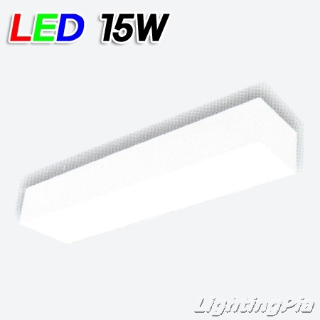 아스텔드림 주방/욕실등 LED 15W(W495m) 블랙/화이트