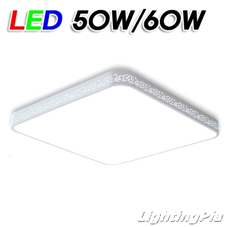 모던 테 방등 LED 50W/60W(W500mm) 블랙/화이트