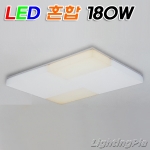 아스텔드림 혼합 거실등 LED 180W(W980mm) 블랙/화이트