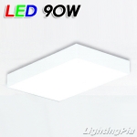 아스텔드림 거실등 LED 90W(W655mm) 블랙/화이트