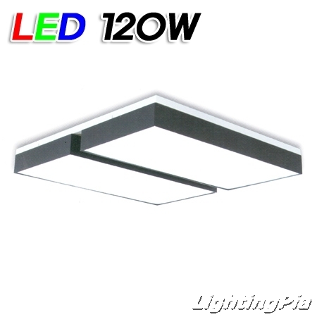 아스텔드림 거실등 LED 120W(2+2 W700mm) 블랙/화이트