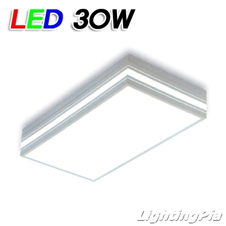 리네아드림 직사각방등 LED 30W(W490mm) 블랙/화이트