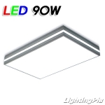 리네아드림 거실등 LED 90W(W655mm) 블랙/화이트