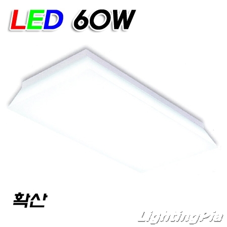 미드드림 거실등 LED 60W(W680mm) 블랙/화이트/확산