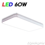 모던 테 거실등 LED 60W(W650mm) 블랙/화이트