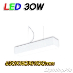 체크 P/D 식탁등 LED 30W(W630mm) 그레이/화이트