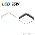 모던 심플 직부등 LED 15W(W240mm) 블랙/화이트