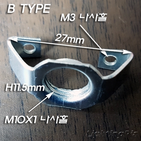 M10X1山 GU10 와다시(H11.5mm)