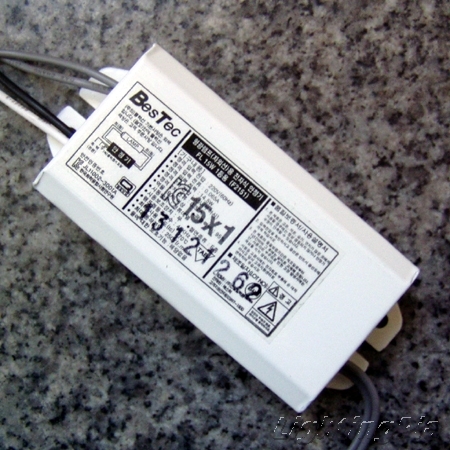 살균램프전용 전자식 안정기(10W,15W) 1등용 안정기