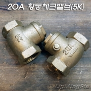 20A 황동체크밸브(5K)