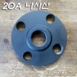 나사산 철후렌지 10K 20A(Φ90mm)<-중앙에 20A 나사산 있음