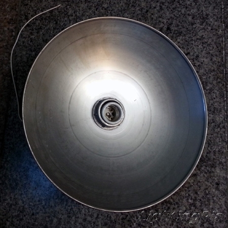시보리작업을 한 철갓大(Φ305*H53mm 끝단 작업 추가한 주문제작품) 소켓홀 Φ48mm 0.7T