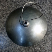 시보리작업을 한 철갓大(Φ305*H53mm 끝단 작업 추가한 주문제작품) 소켓홀 Φ48mm 0.7T
