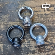 3/8*24山 주물 샹들리에 체인 링고리中(무도장,흑색,크롬도금)(Φ33mm/Φ36mm)