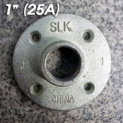 백 B Type 1인치 후렌치(후렌지)(25A)-파이프조명/파이프인테리어,Floor Flange