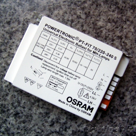 오스람 POWERTRONIC 70W(HQI,HCI,메탈,나트륨) 전자식 안정기