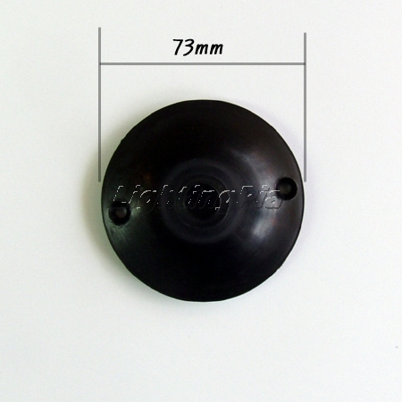 흑색 사출 후렌치(후렌지)(직경 약73mm) 주로 한지등에 사용