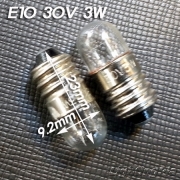 E10 T10(9.2)X23mm 30V 3W 10개