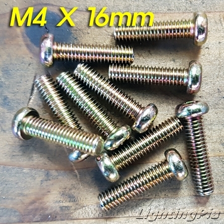 M4X16mm 냄비머리 작은 나사 10개 묶음 판매