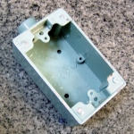 주물 노출 콘센트-승압용 박스(BOX) 1개용(1방출)