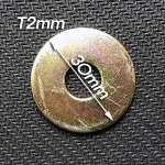 M10 외경 30mm T2.0mm 평와샤(1개단위 판매)