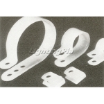 케이블클립(Cable Clip)/PVC새들 50개 묶음 판매