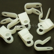 케이블클립(Cable Clip)/PVC새들 50개 묶음 판매