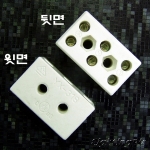 세라믹(사기) 3P 10A 고정식 단자대(TERMINAL BLOCK)