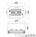 LED 60W 옥외투광기(간판등) 백색/흑색