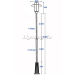 146-5호 정원등(H4,680mm)