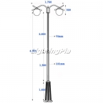 147-GO-2S 정원등(H4,800mm)