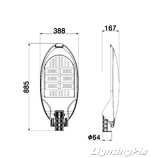 LED 150W 가로등기구(모듈타입) KS품+고효율