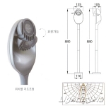 LED 9W 잔디등 LP-08(H880mm)