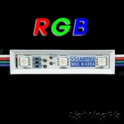 채널사인용 LED 3구 RGB 모듈(KRGB3) 0.72W