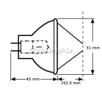 오스람 93518 ELH 300W 120V