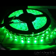 12V 방수 플렉시블 LED Green(녹색) 5050Chip 300알 5M